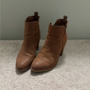 MIA Tan Ankle Booties